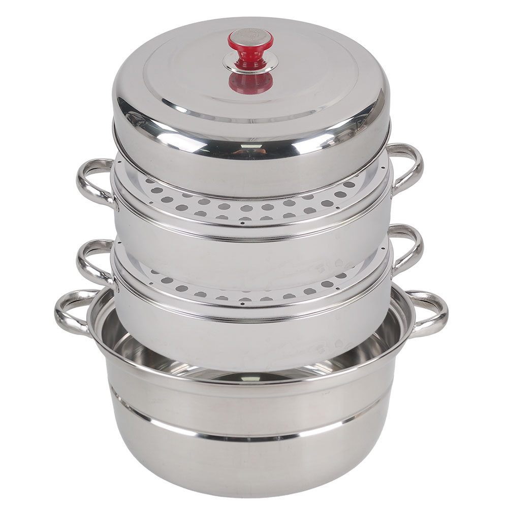 애니스트 3단 스텐찜기 가스용 뚜껑1 채반2 물솥1 36,500원