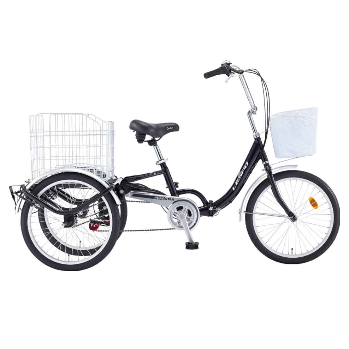 2026 삼천리 20 로드스타 5.0F 7단 세발 자전거 어르신 자전거 어버이 날 선물, 1개, 157cm, 블랙 807,500원