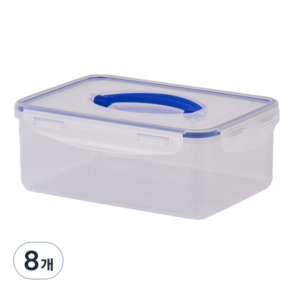 ecosense 조아락 밀폐용기, 8개, 1.8L 49,800원