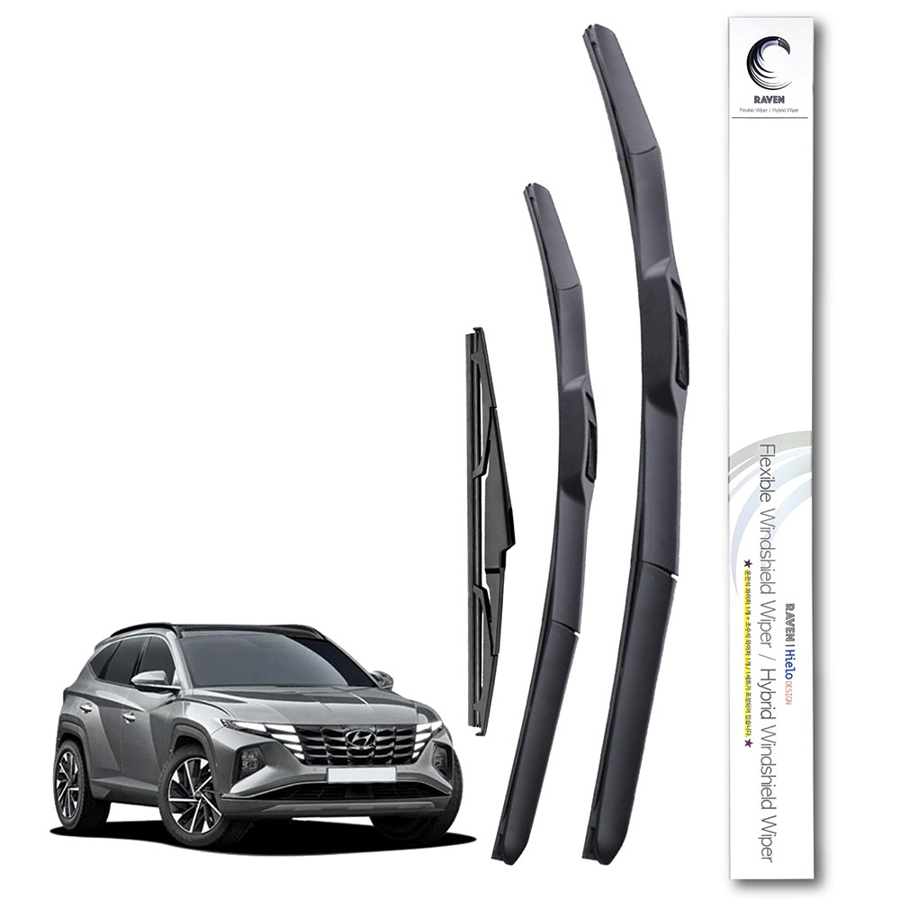 레이븐 올뉴 투싼 투싼NX4 하이브리드 와이퍼 운전석+조수석 세트 650mm+400mm 23,000원