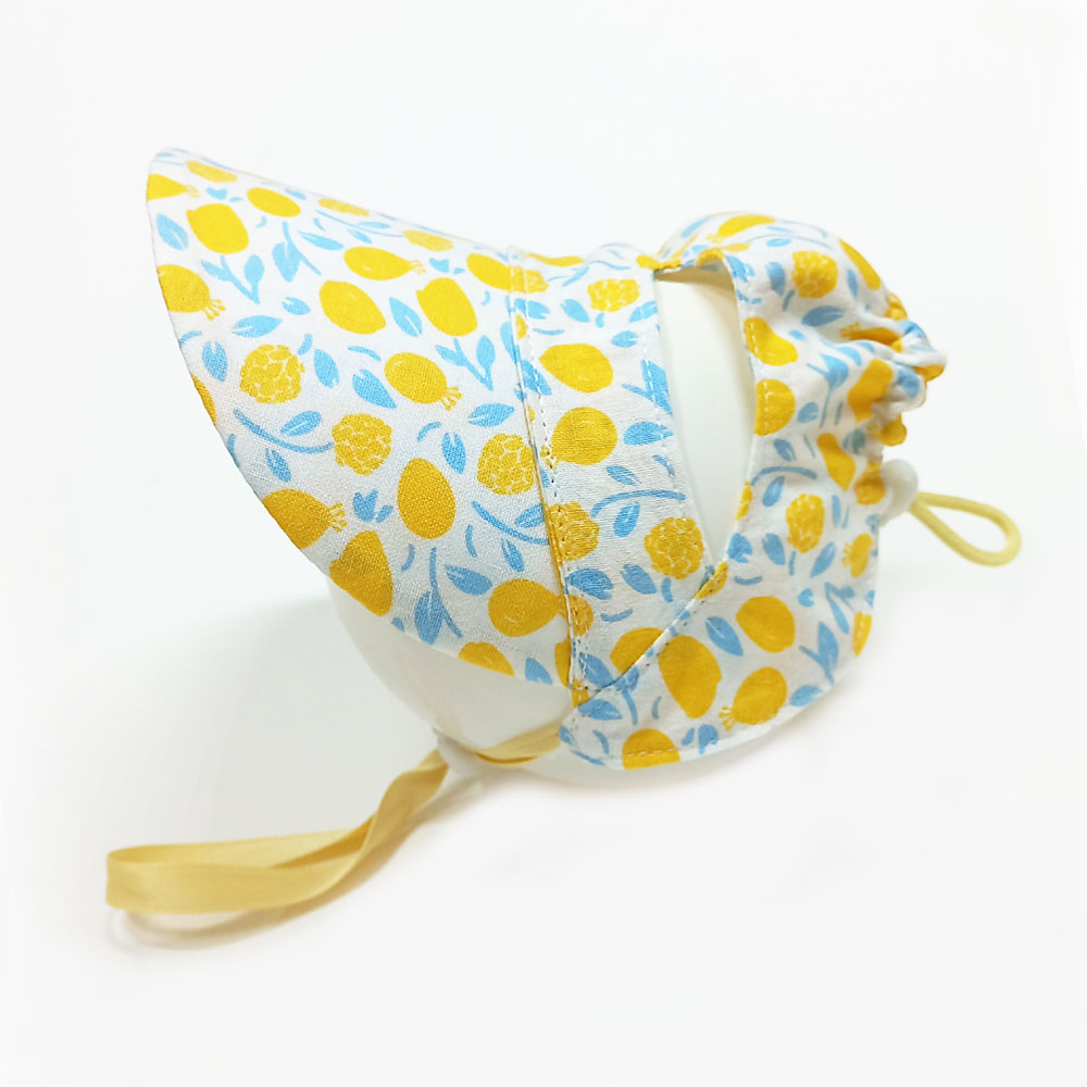 하니펫 강아지 자외선차단 썬캡 모자 챙모자, 1개, 허니레몬 14,900원