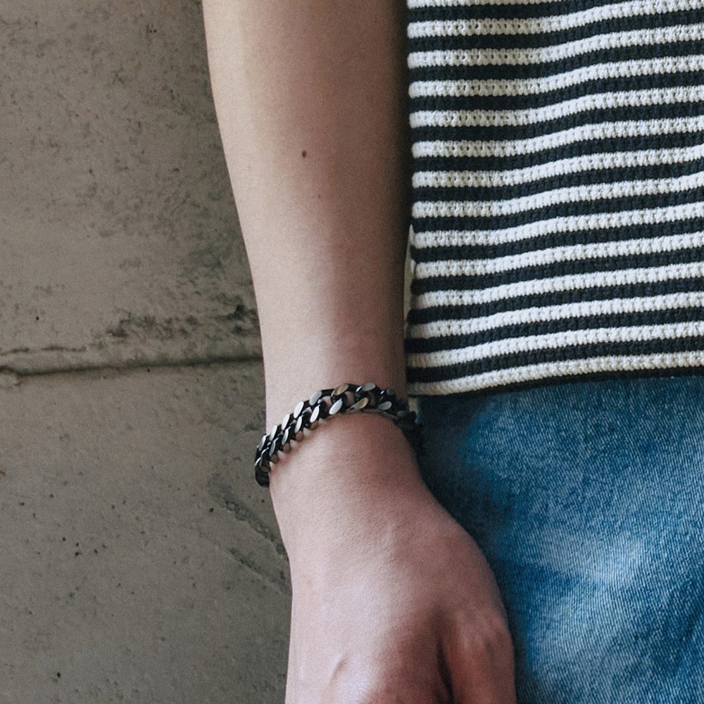 세인트스코트 STJ-SB3001 더 브릴리언트 체인 남성 팔찌 34,900원