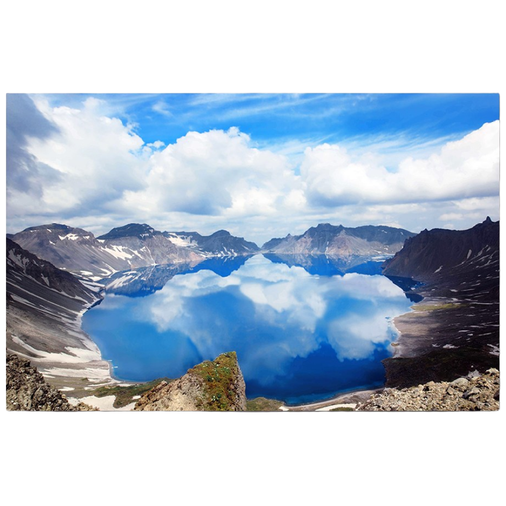 갤러리츠 백두산 천지 산그림 안방 침대 풍수지리 액자, 1개 48,810원