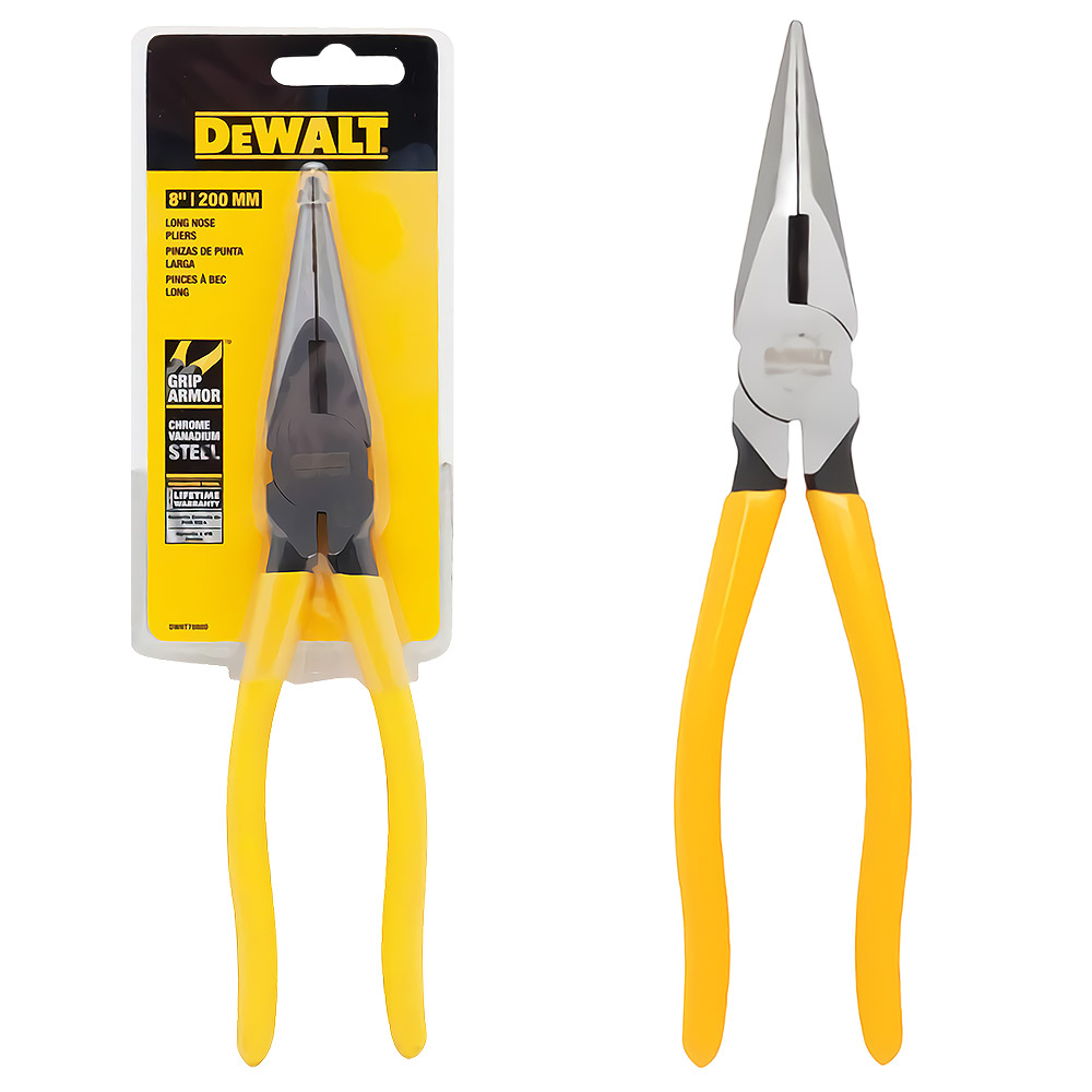 디월트 8인치 그립아머 정밀 롱노즈 롱노우즈 롱로우즈 DWHT70800 14,900원