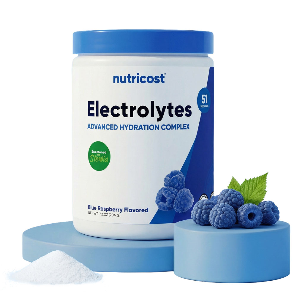 뉴트리코스트 전해질 일렉트로라이트 하이드레이션 블루라즈베리향 51회분, 204g, 1개 25,000원