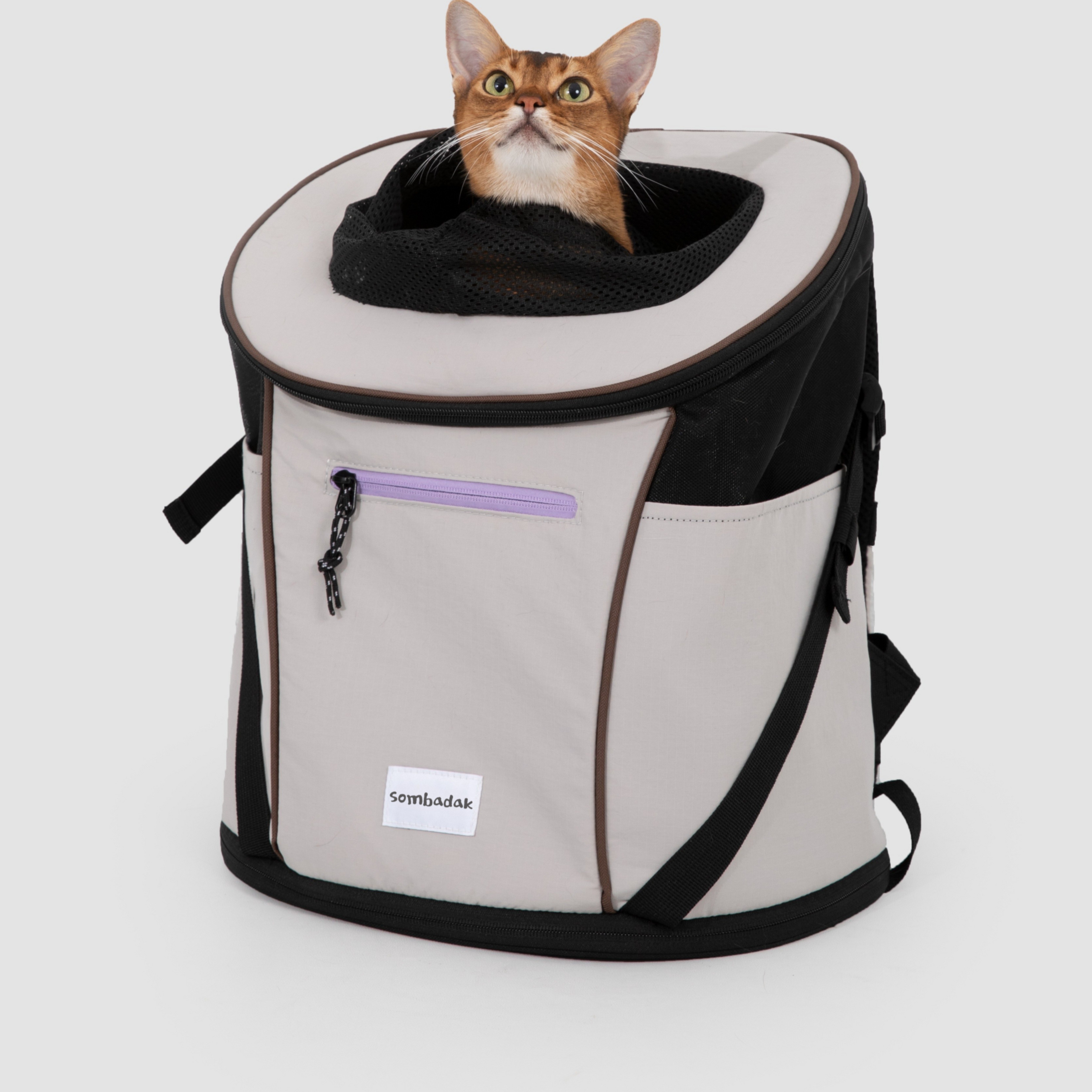 솜바닥 Go Freely 경량 펫프론트백, 1개, 그레이 68,000원