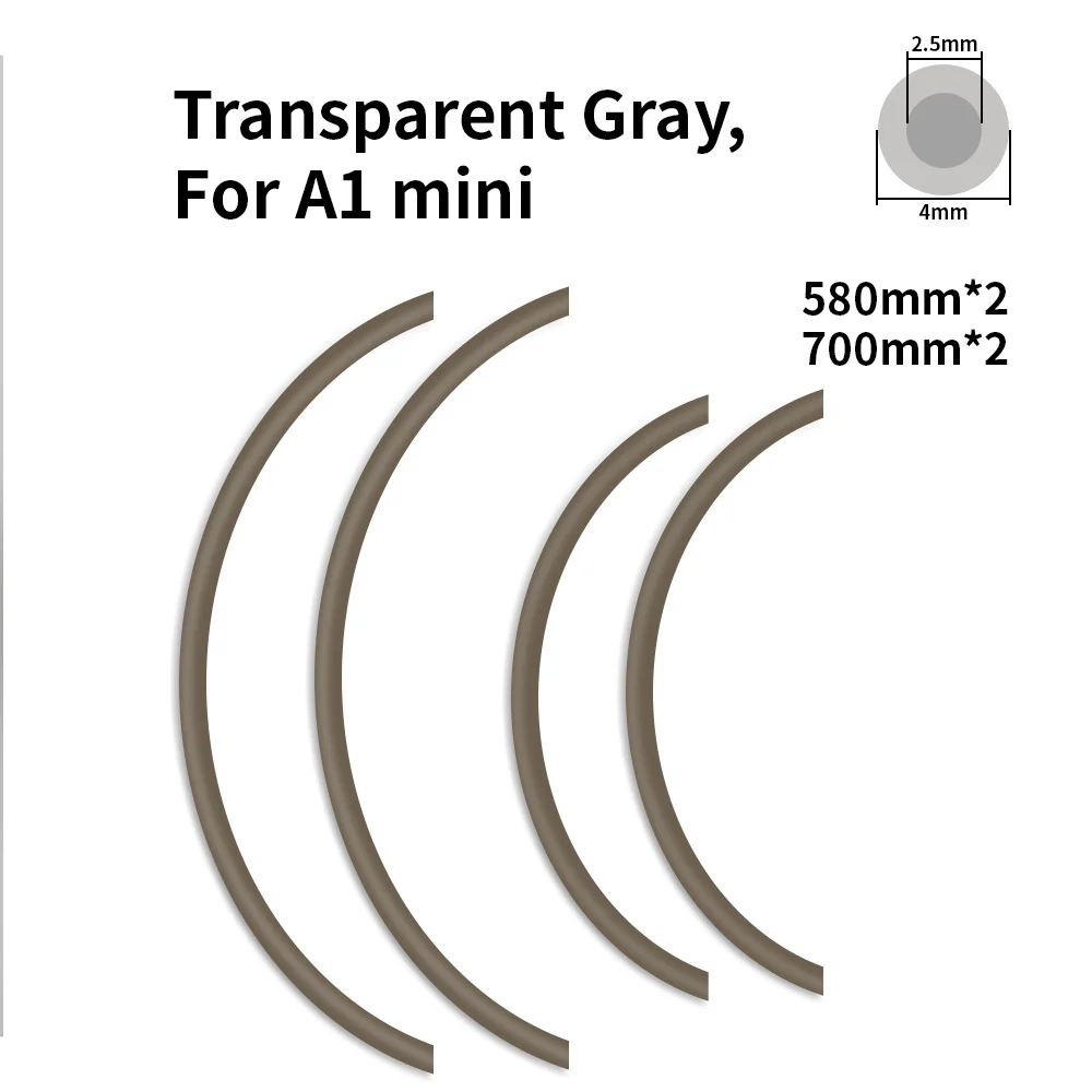 Bambu Lab PTFE 튜브 P1P AMS A1 미니 테플론토 파이프 보우덴 압출기 1.75mm ID2.5 mm OD4mm Bamblab 필라 8,300원