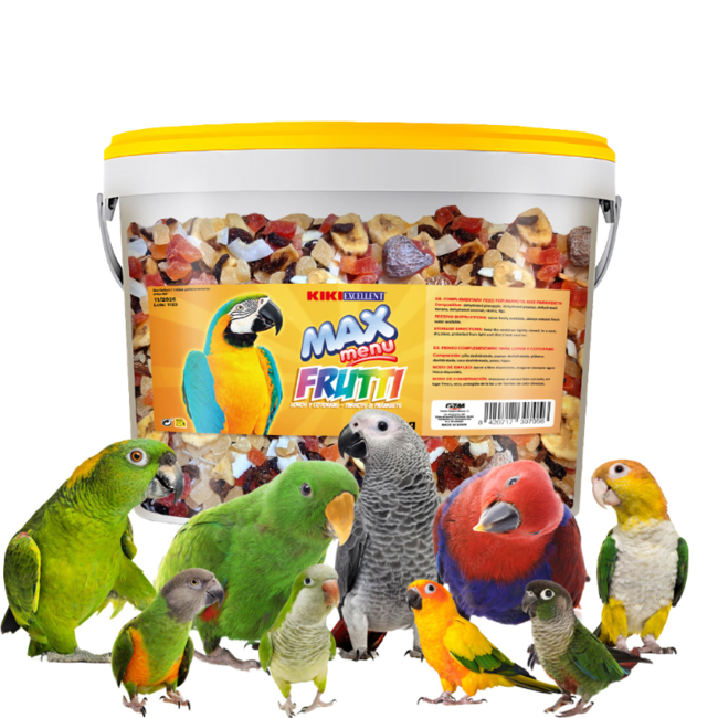 키키 맥스 후르츠 앵무새 간식 과일 젤리 코뉴어 퀘이커 회색 뉴기니아 아마존 카이큐, 1개, 500g 25,000원