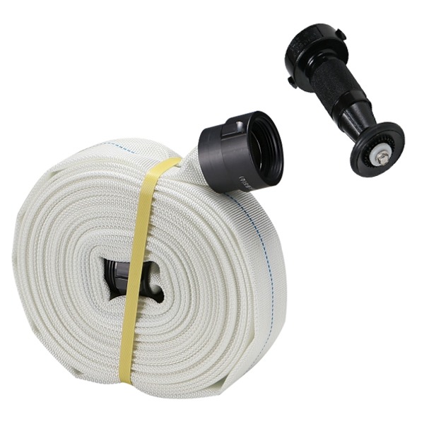 소방 호스 40A 15M 이중피 국산 관창포함 유도등 오행 빅토리 51,000원