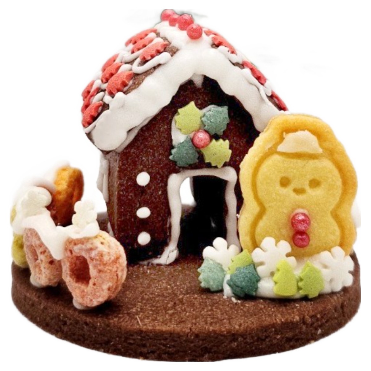 크리스마스미니과자집만들기키트 (상자포함)크리스마스선물 노오븐베이킹키트, 1세트, 크리스마스미니과자집 12,000원