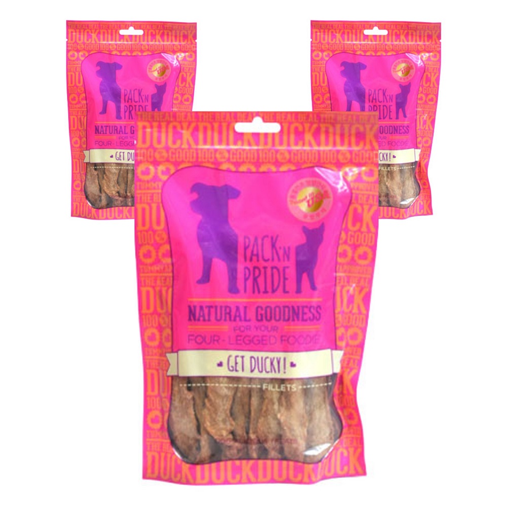 팩앤프라이드 반려동물 동결건조 간식, 오리가슴살, 99g, 3개 27,430원
