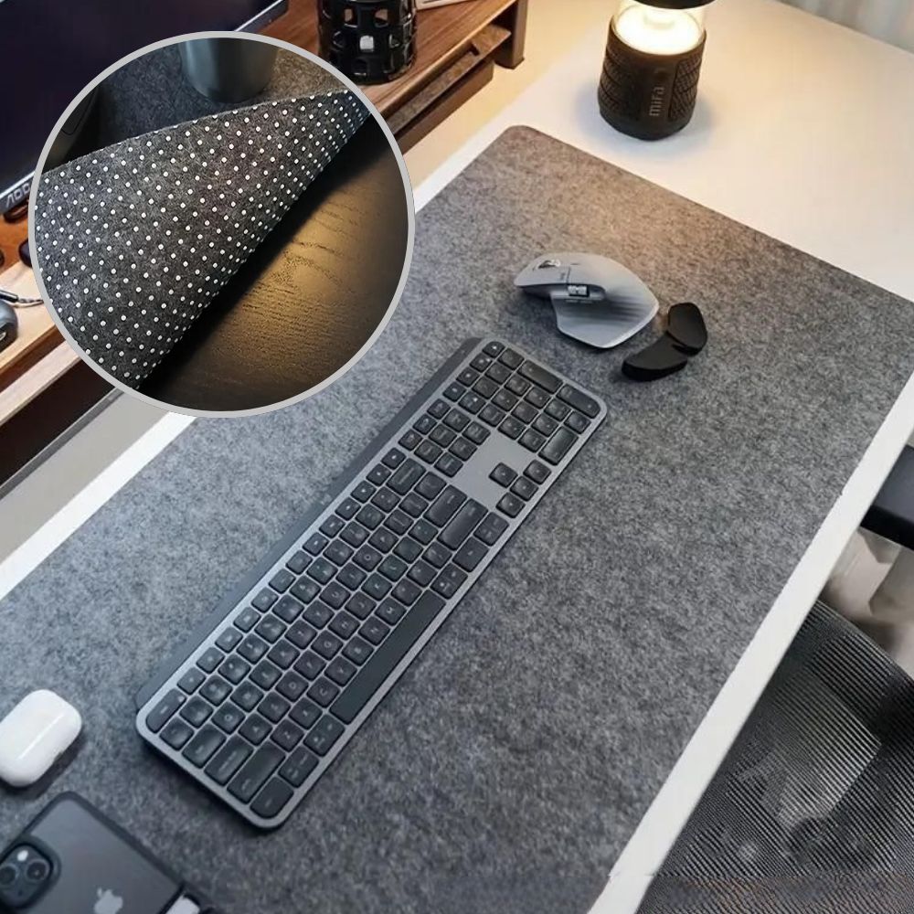 뿌리담 논슬립 데스크패드 마우스 키보드 노트북 장패드 책상매트, 그레이 20,900원
