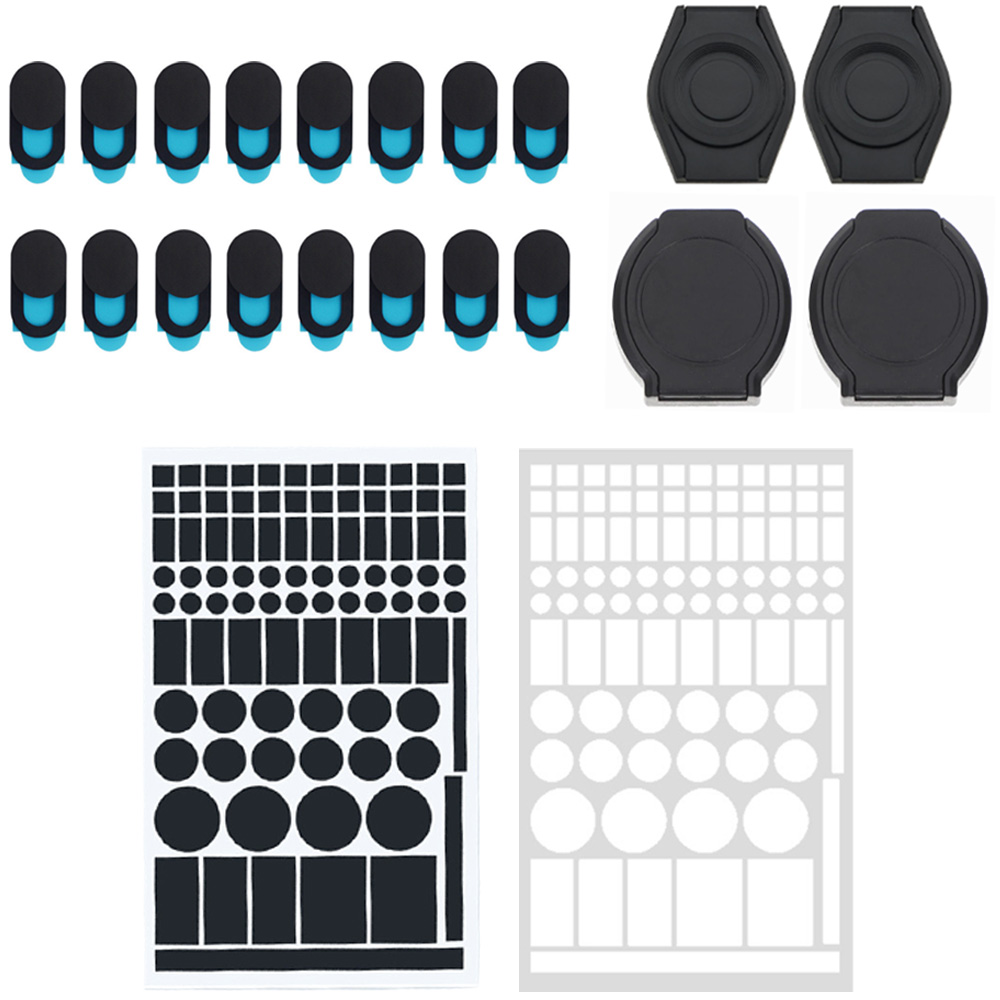 투데이리빙 풀세트 웹캠 카메라 커버 차광 스티커 노트북 pc 보안 가리개 컴퓨터 휴대폰 보안용 스티커 해킹 방지 pc캠 컴퓨터용 캠카메라 핸드폰 렌즈 가리기 8,800원