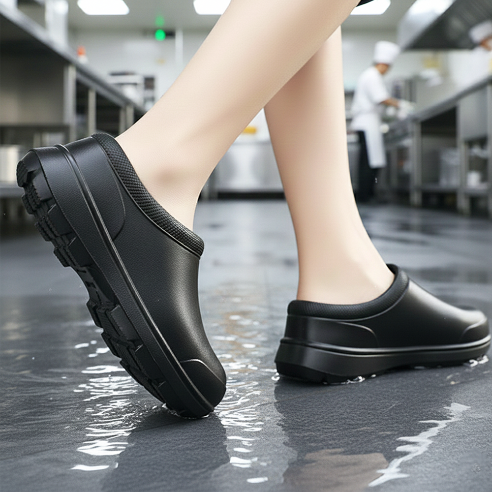 에블모어 발편한 미끄럼방지 방수 주방화 19,800원