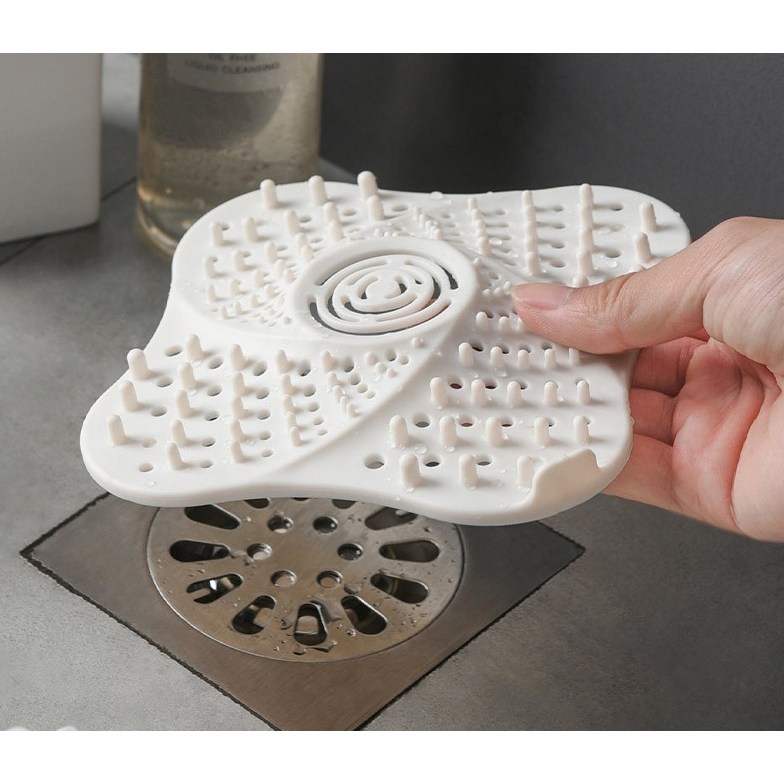 실리콘 배수구 커버 싱크대 배수구 자동개폐 덮개 1,050원