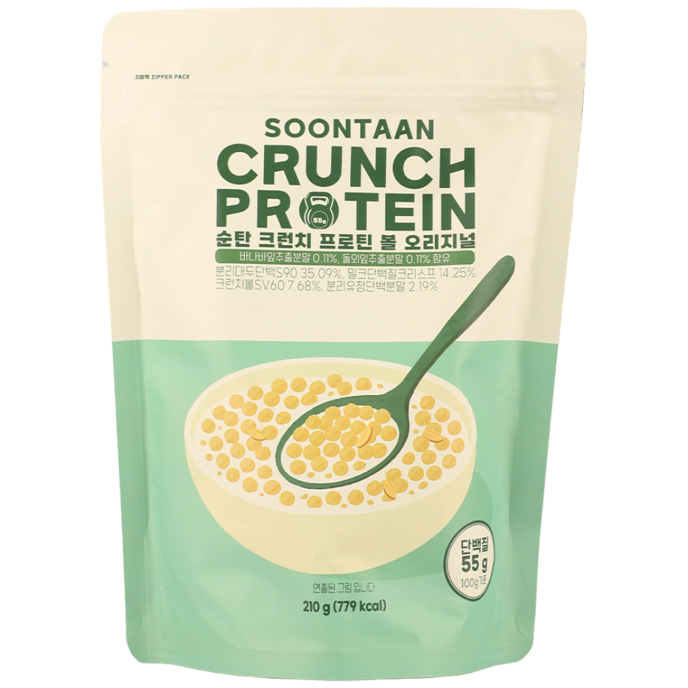 순탄 크런치 프로틴 볼 오리지널 (콘시리얼맛), 1개, 210g 13,800원