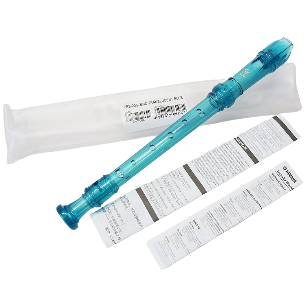 야마하 리코더 YRS-23G 저먼식 소프라노 컬러 투명 바로크식 초등학생 취미용, 1개 9,900원