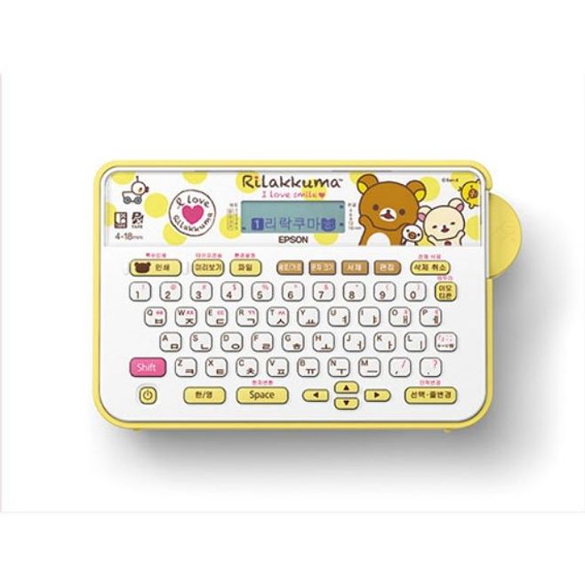 EPSON 리락쿠마 라벨프린터 LW-H200RK, EPSON 리락쿠마 라벨프린터 LW-H200RK, 1개 105,000원