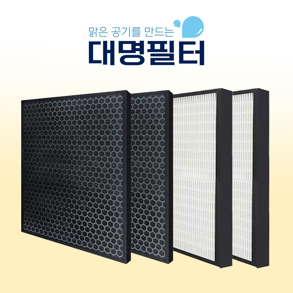 국내산 위닉스 ATXE763-JWK 타워XQ 공기청정기필터 2세트 63,400원