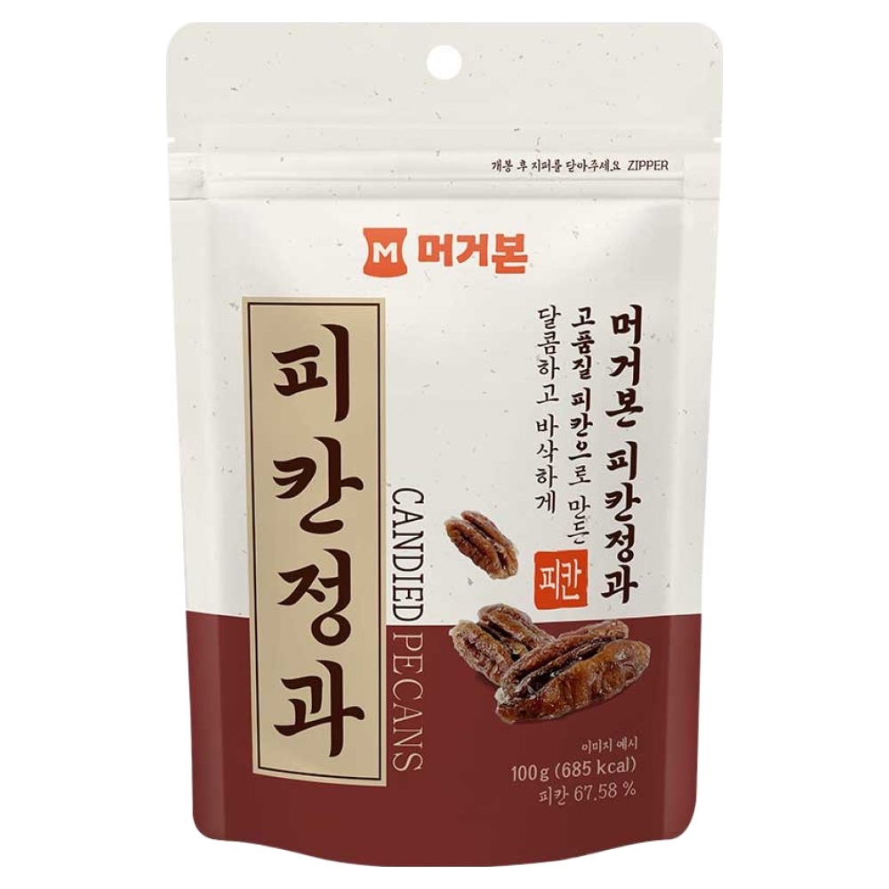 머거본 피칸정과, 100g, 1개 4,780원