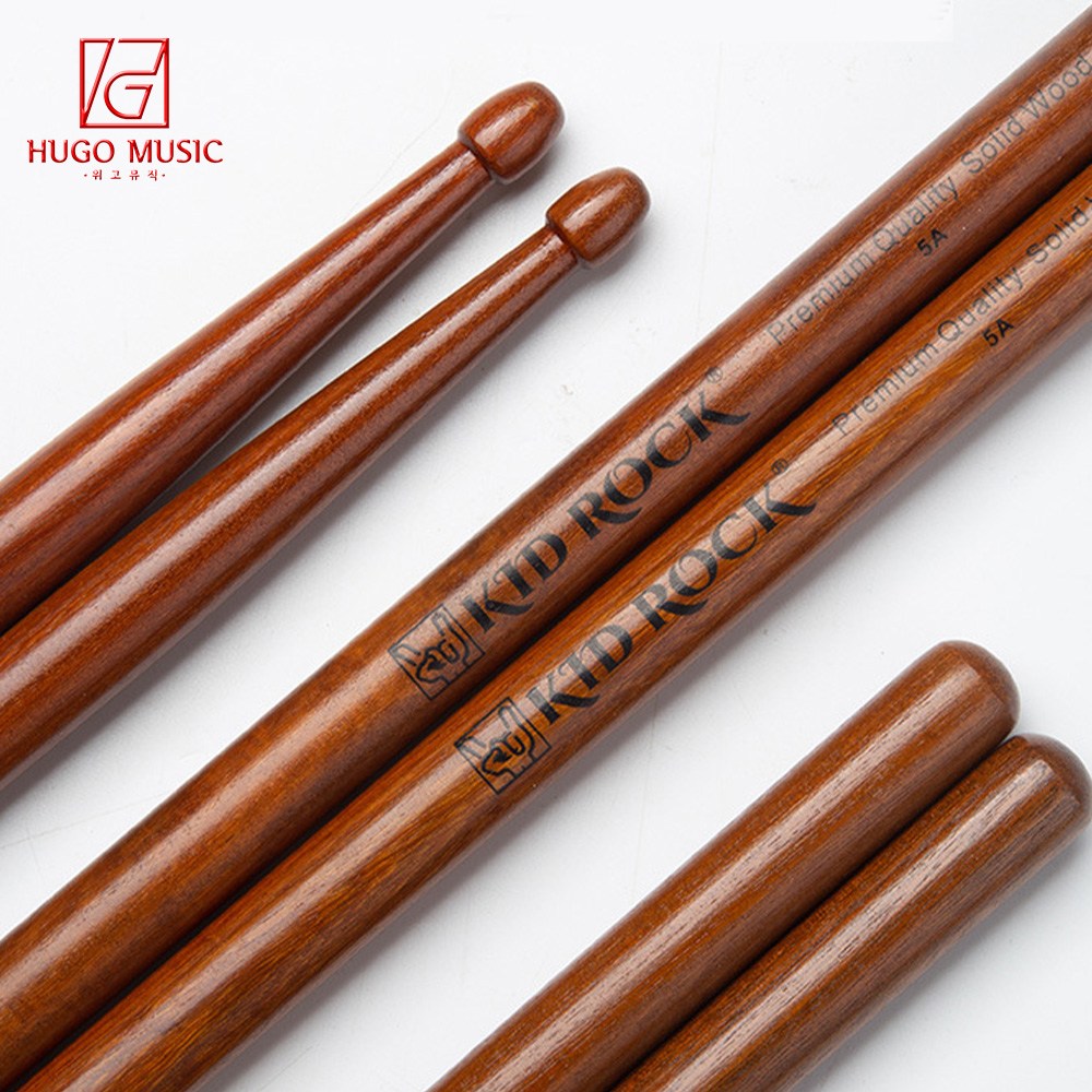 위고뮤직 KR-5A 프로페셔널 드럼스틱 로즈우드 5A, 단품, 1개 19,000원