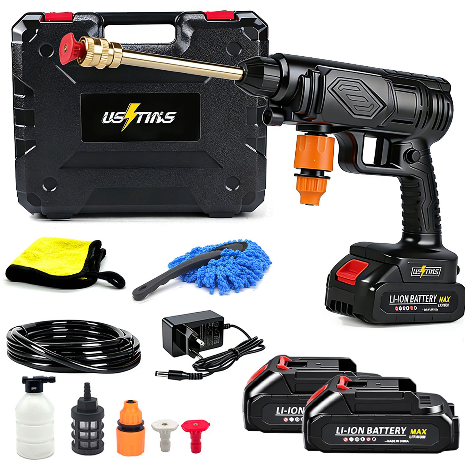 우스틴스 충전 고압 무선 세차기 셋트 49,980원