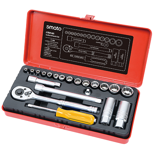 스마토 소켓렌치세트 소켓렌치세트 1 4 3 8 x22P, 1개 37,200원