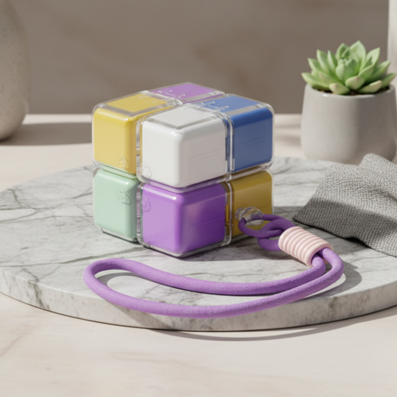 조인메이드 큐브형 자석 블럭 수납함 + 스트랩 13,200원