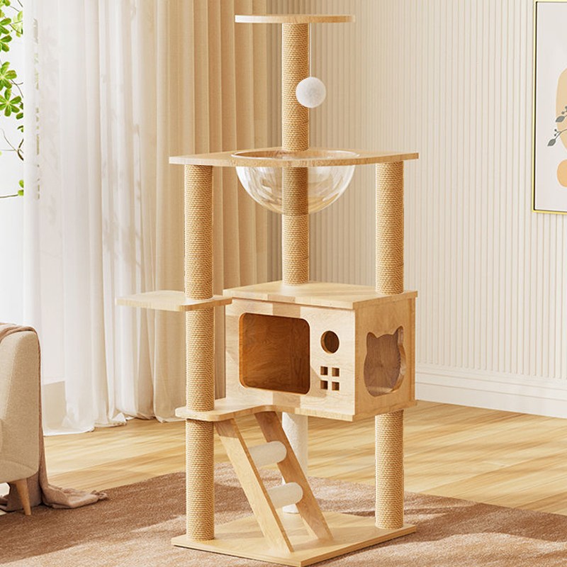 SeekFun 튼튼 원목 캣타워 캣트리 고양이 장난감 캣폴 53,900원