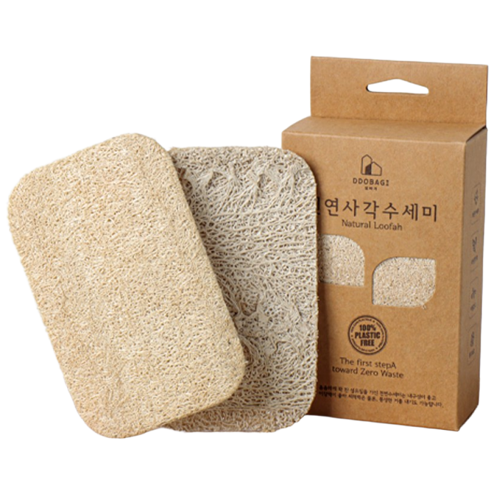 옵티머스 사각 천연수세미 제로웨이스트 주방 설거지, 5개, 10개입 39,200원