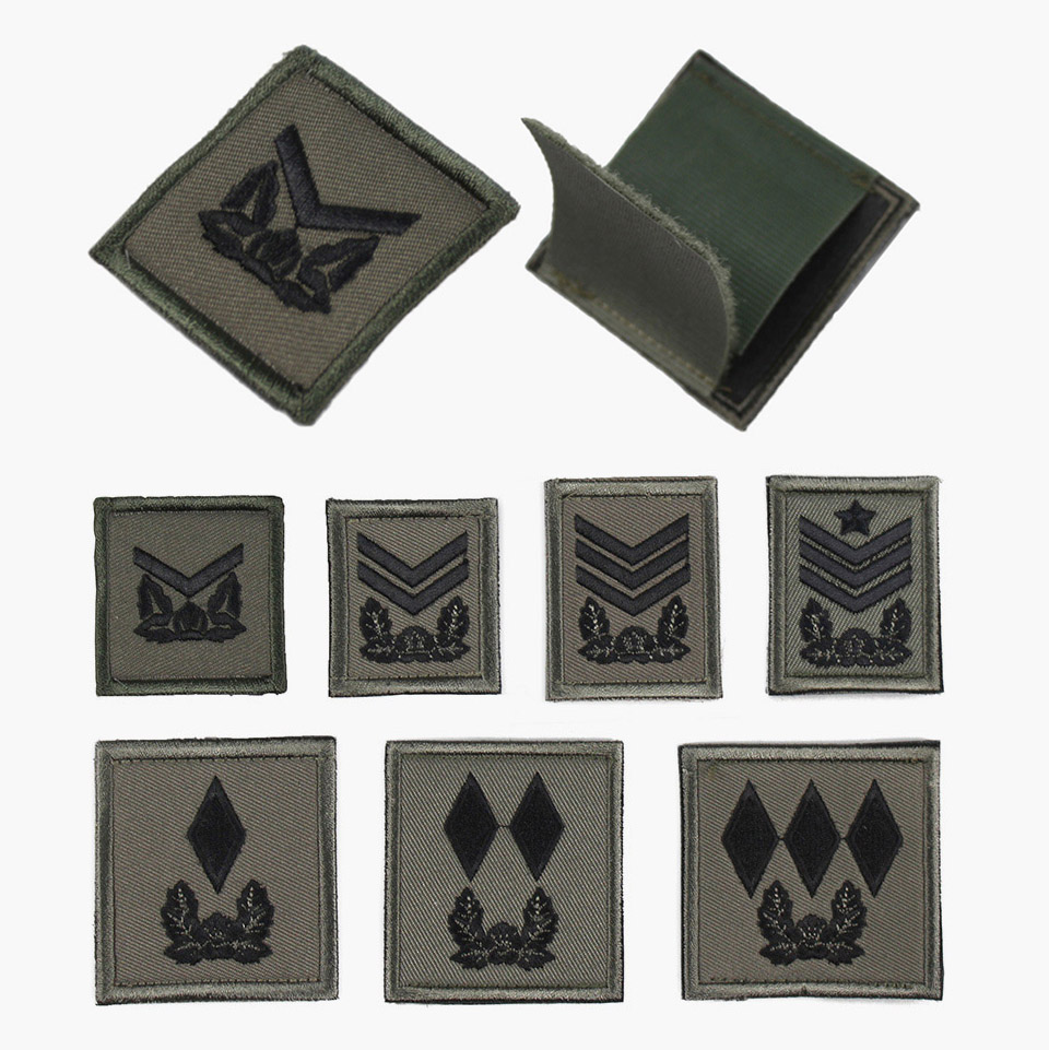 방탄 계급장 철모 모장 벨크로 군용 군인약장 패치 2,400원
