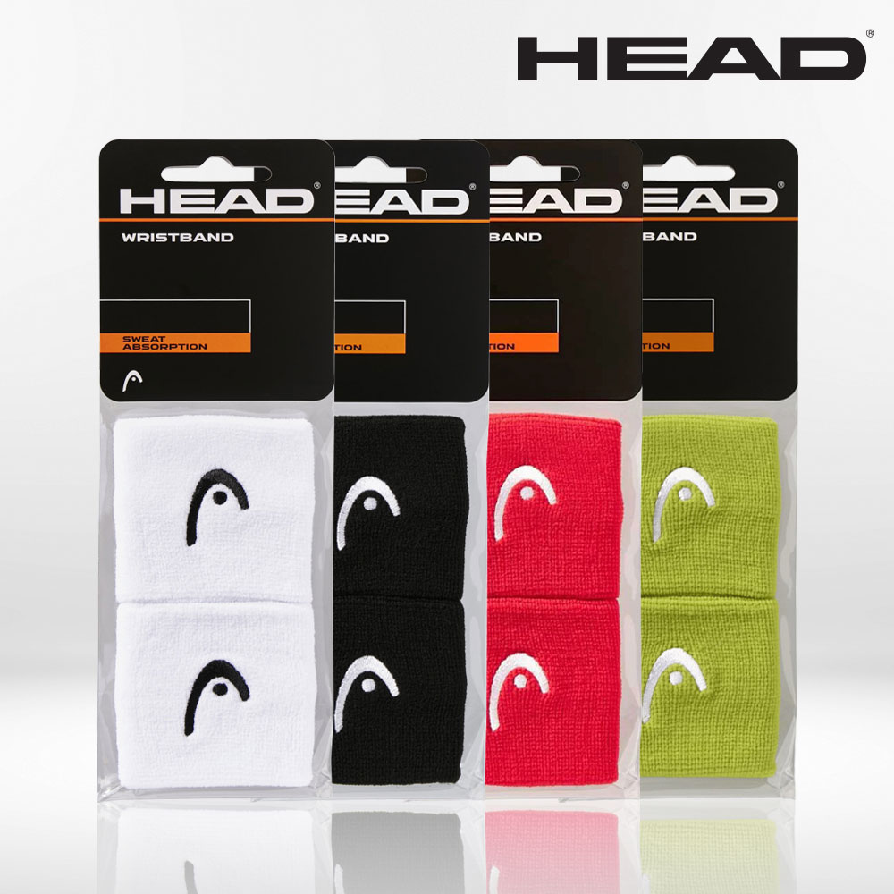 HEAD 헤드 스포츠 아대 손목밴드 7cm (2개입), 블루 6,500원