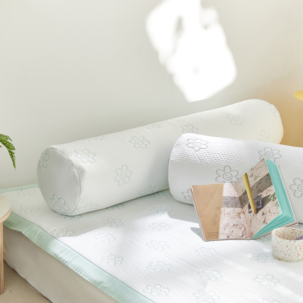 파르페by알레르망 국내 제조 꽃님이 듀라론 냉감 3중직 바디필로우커버 + 솜 세트 39,900원