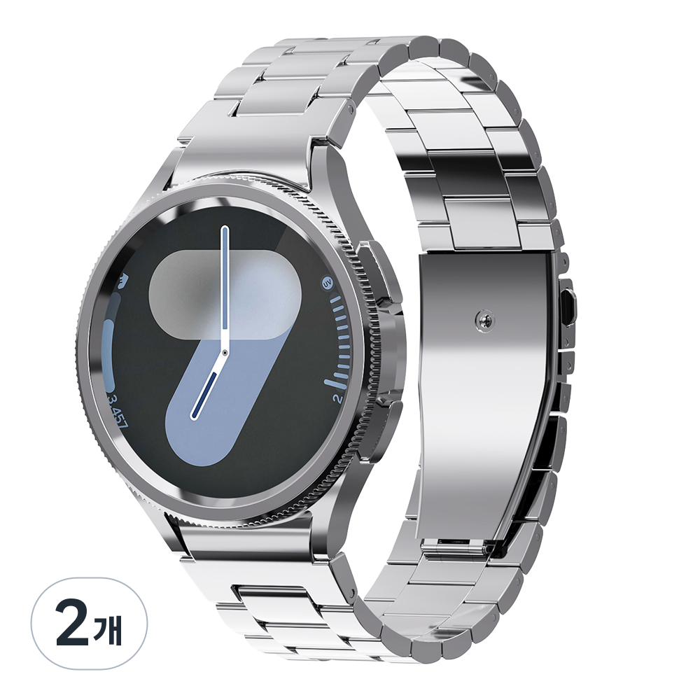 칸탐 갤럭시워치 클래식 메탈스트랩, 실버, 2개 38,850원