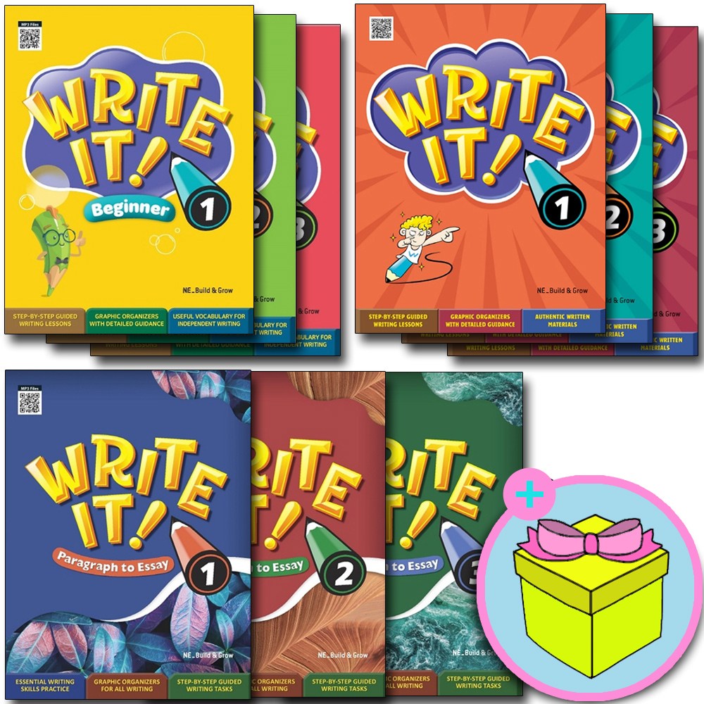 [사은품증정]Write It. Beginner. Paragraph to Essay 레벨선택 라이트잇 시리즈 13,050원