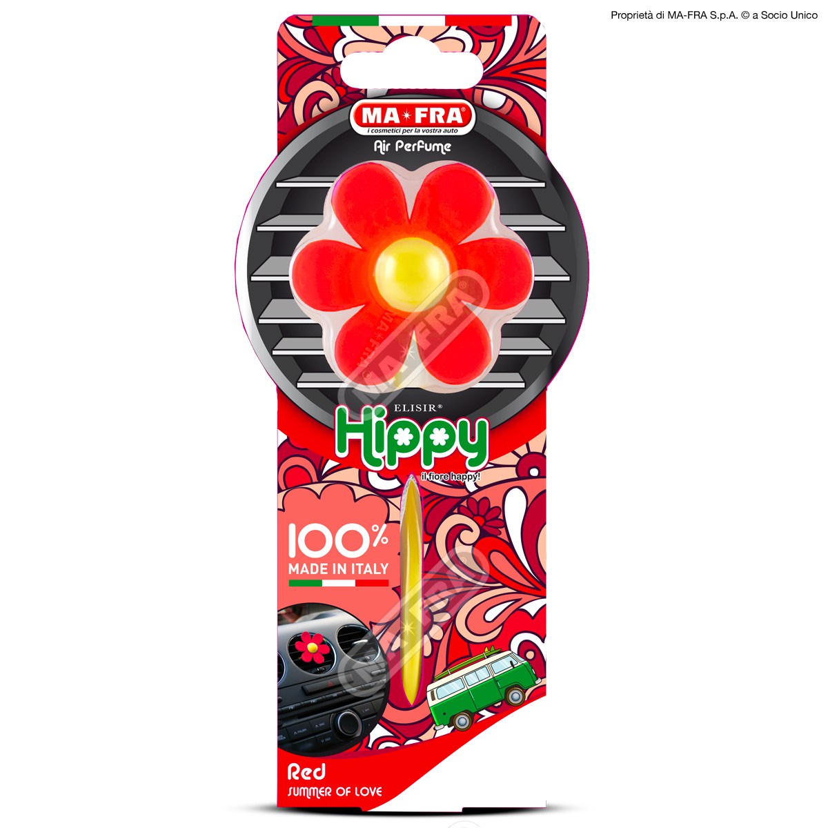 마프라 차량용방향제 - 히피 레드 9,000원