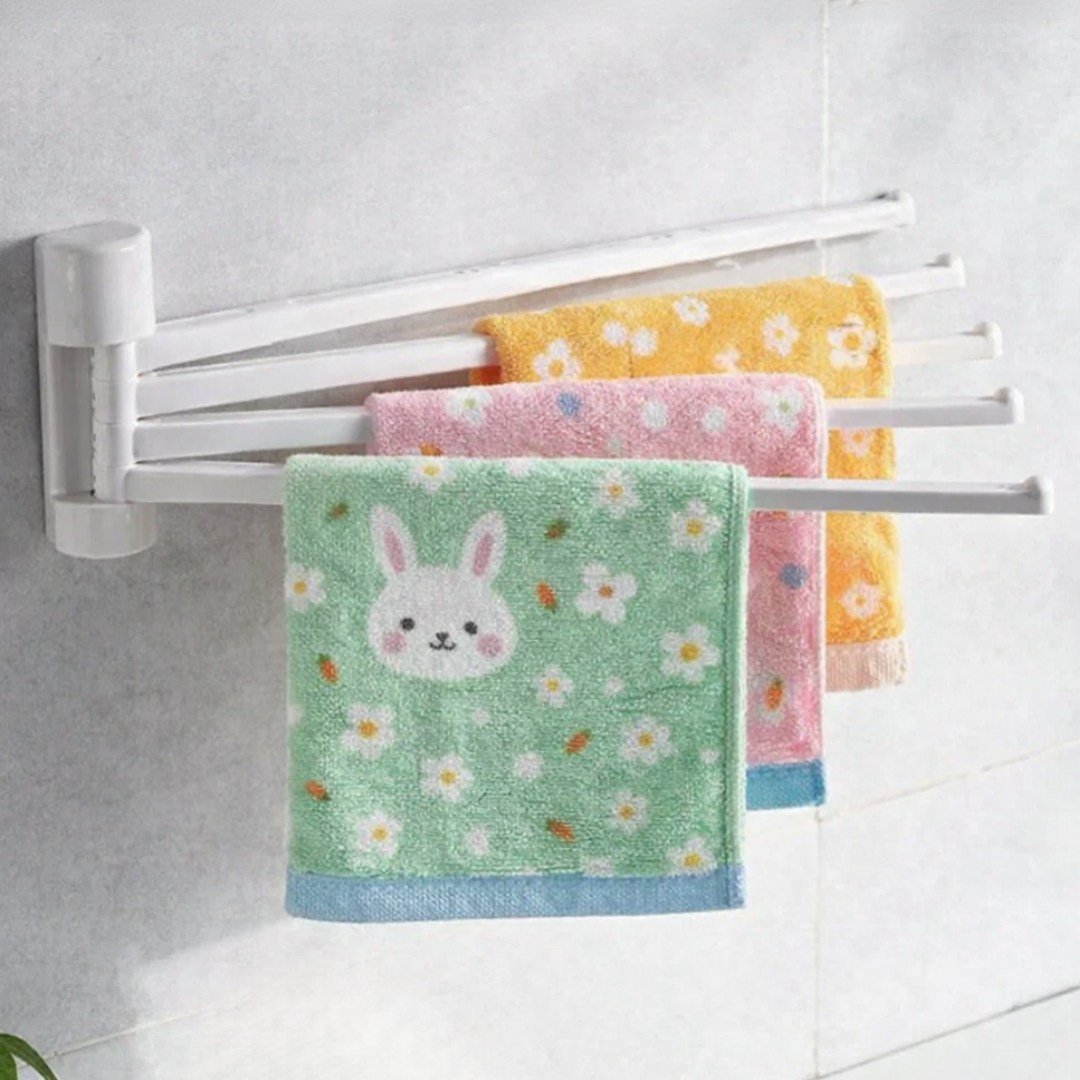 에이트몰 4단건조 주방 행주 걸이, 1개, 화이트 10,000원