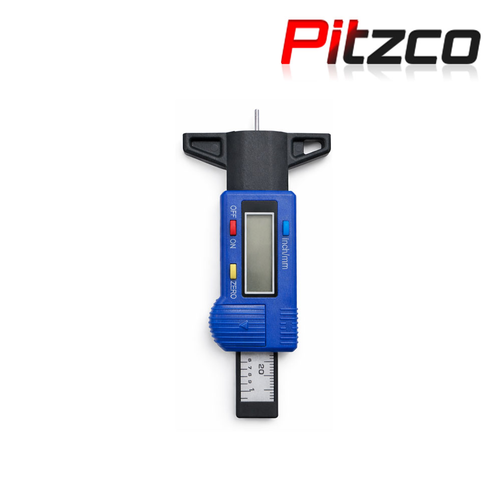 피츠코 디지털 차량 타이어 마모 체크게이지 LCD화면 깊이 두께측정기 트레드 깊이 측정 7,000원