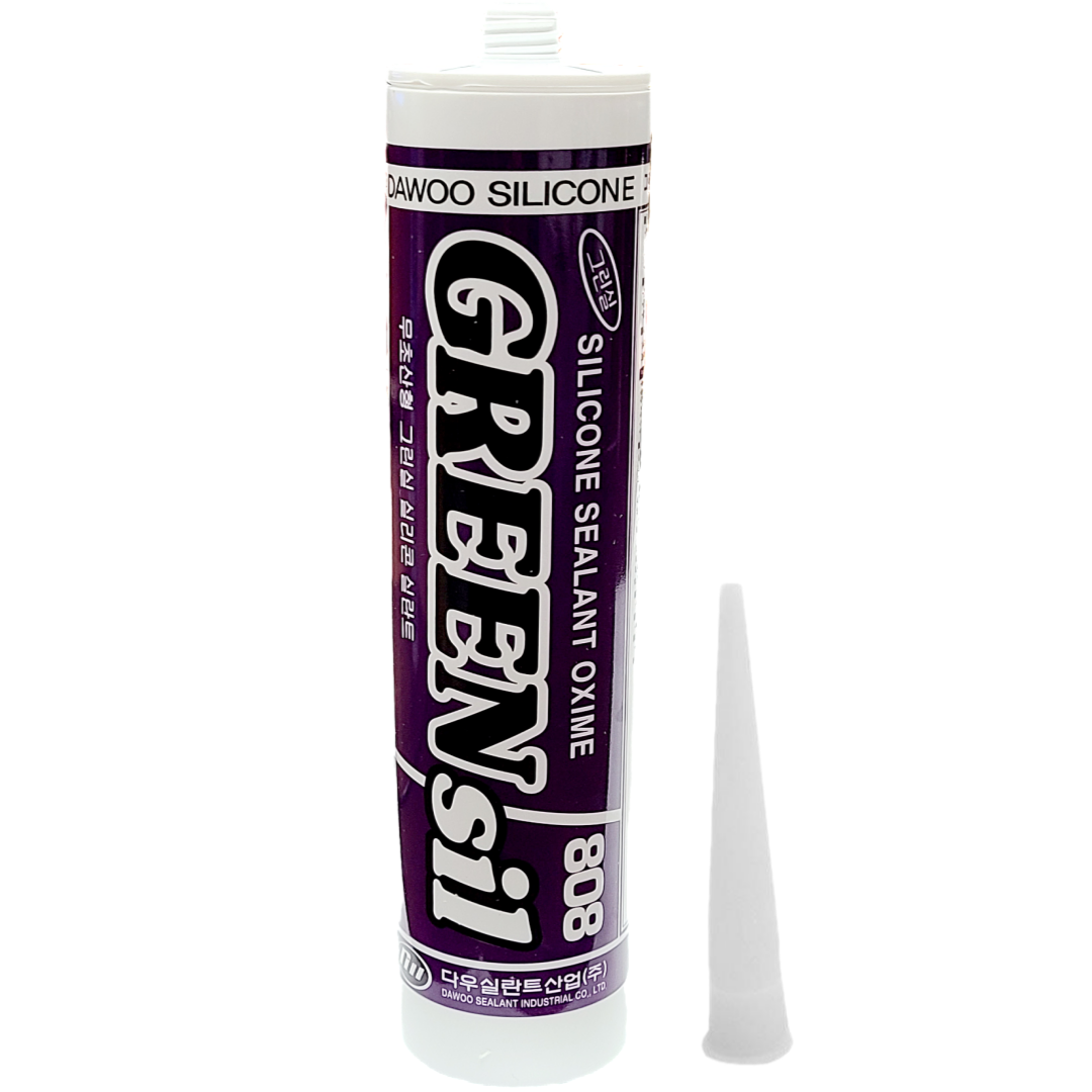 퀵마켓 다용도 그린씰 808 실리콘 (노즐 포함), 흑색 45,000원