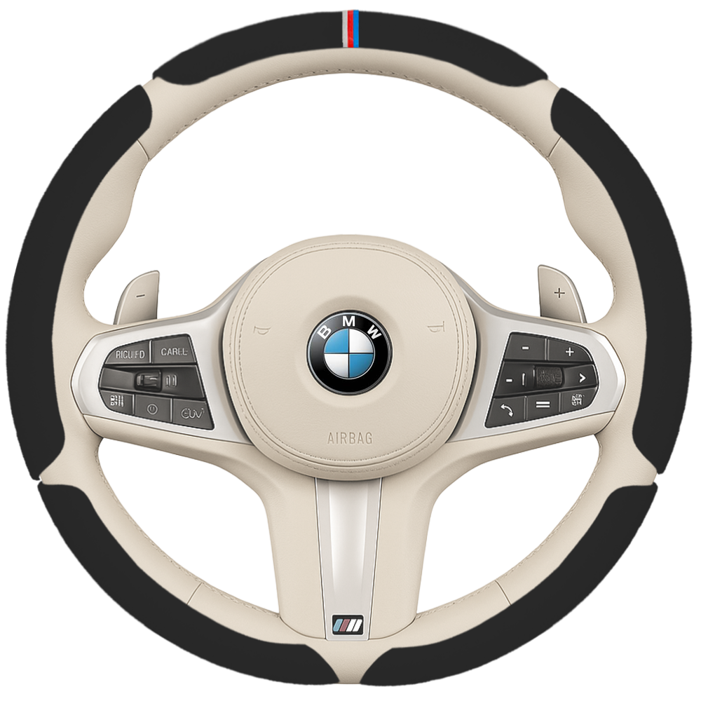 SOTT 자동차 핸들커버 커스텀 알칸타라 스웨이드 5P, 그레이 5개세트 45,000원