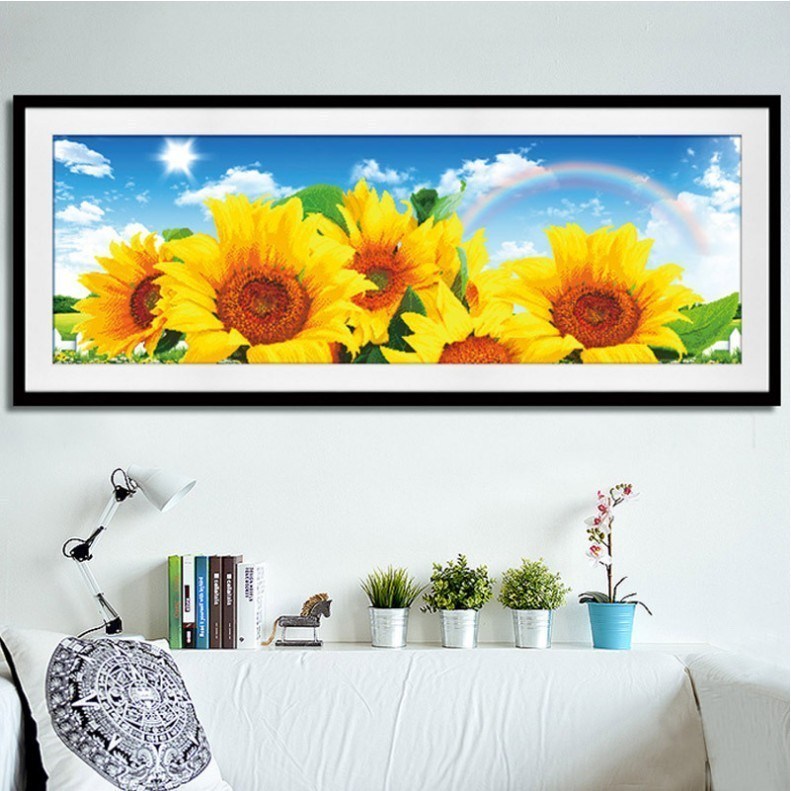 보석십자수 무지개 해바라기 원형비즈 큐빅 전체수 선물용 집들이 ​ 35,900원