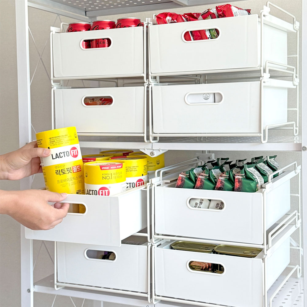 그린트리 적층형 펜트리 슬라이딩 수납함 정리함 18,330원