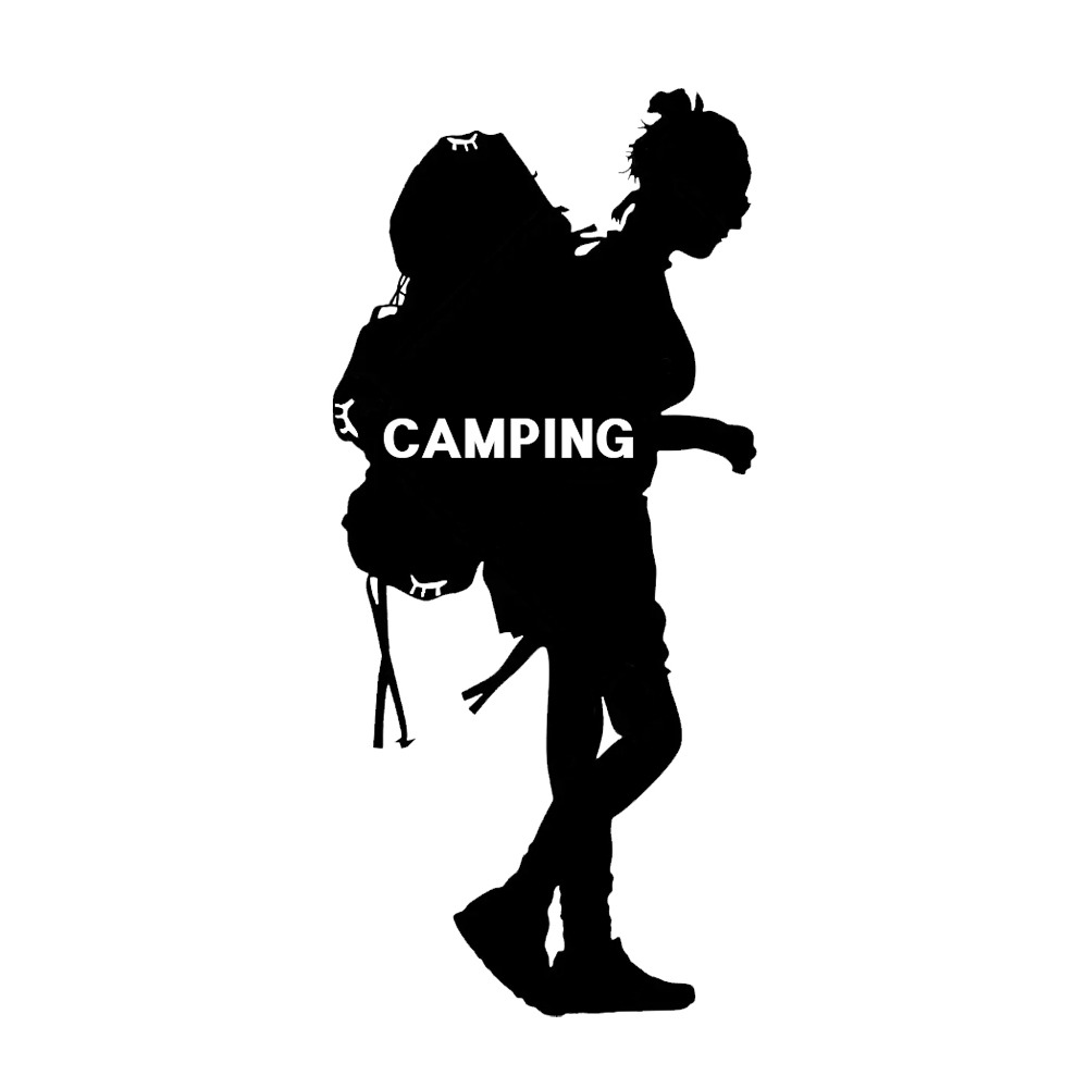 자동차 포인트 028 캠핑 CAMPING 스티커(M), 홀로그램, 1개 9,900원