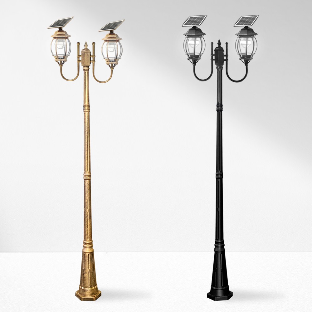 나눔조명 태양광 LED 정원 가로등 엔틱 전원주택 마당 잔디등 조명 전등 팔각 U자가지 350,000원