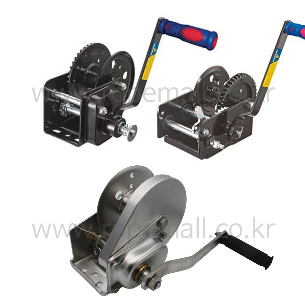 수동 핸드윈치 소형크레인 대만산 스텐윈치 브레이크내장형선택, 1개 32,000원