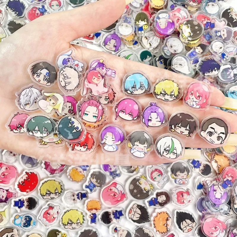 2cm BLUE LOCK 특수 모양의 아크릴 애니메이션 수제 DIY 쥬얼리 액세서리 스티커 카드 Isagi Yoichi Chigir 11,500원