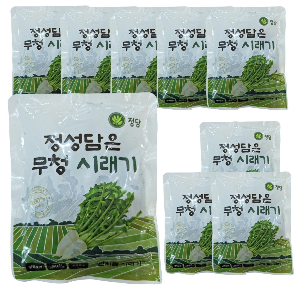 (26년 생산 햇시래기) 펀치볼 정성담은 양구 시래기 / 자연건조 후 삶은 강원도 시래기, 9개, 200g 17,900원