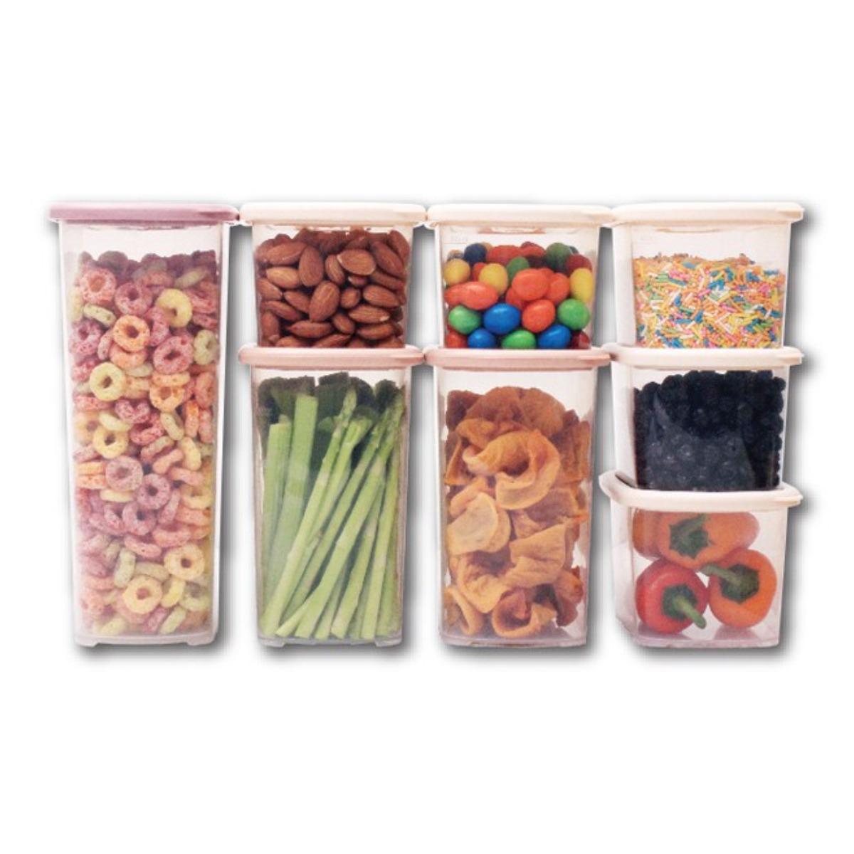 블럭수납 밀폐용기 타파 냉장고 소분 냉동실정리 냉동국용기 플라스틱통 곡물 잡곡 반찬통세트 6,870원