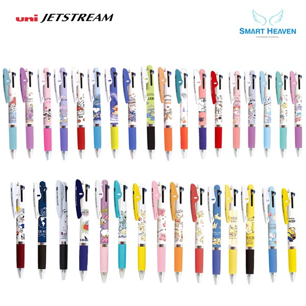 유니 제트스트림 3색 볼펜 디즈니/스누피/무민 모음 6,880원