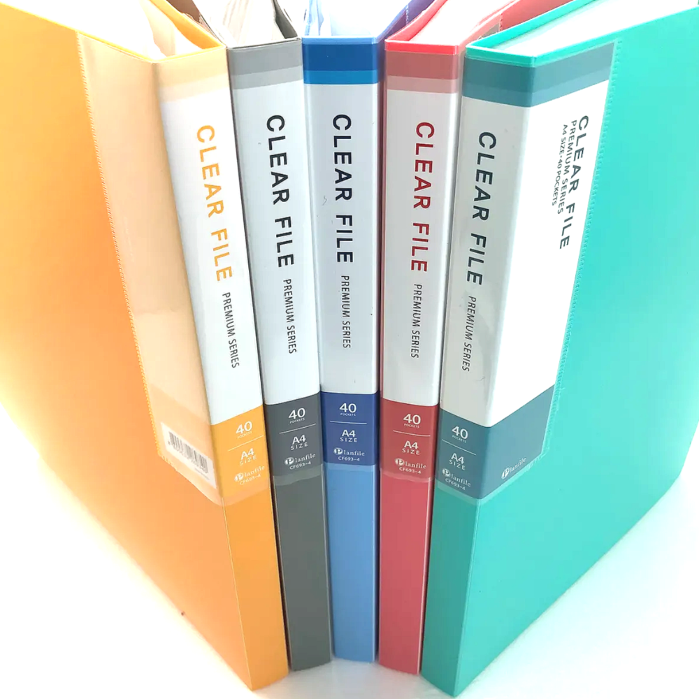 문구로드 톤업 파스텔 5칼라 뉴 프리미엄 클리어화일 다양한 매수 8,100원